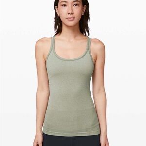 Lululemon Ebb To Street Tank II
Sea Moss size 8 - check desc.